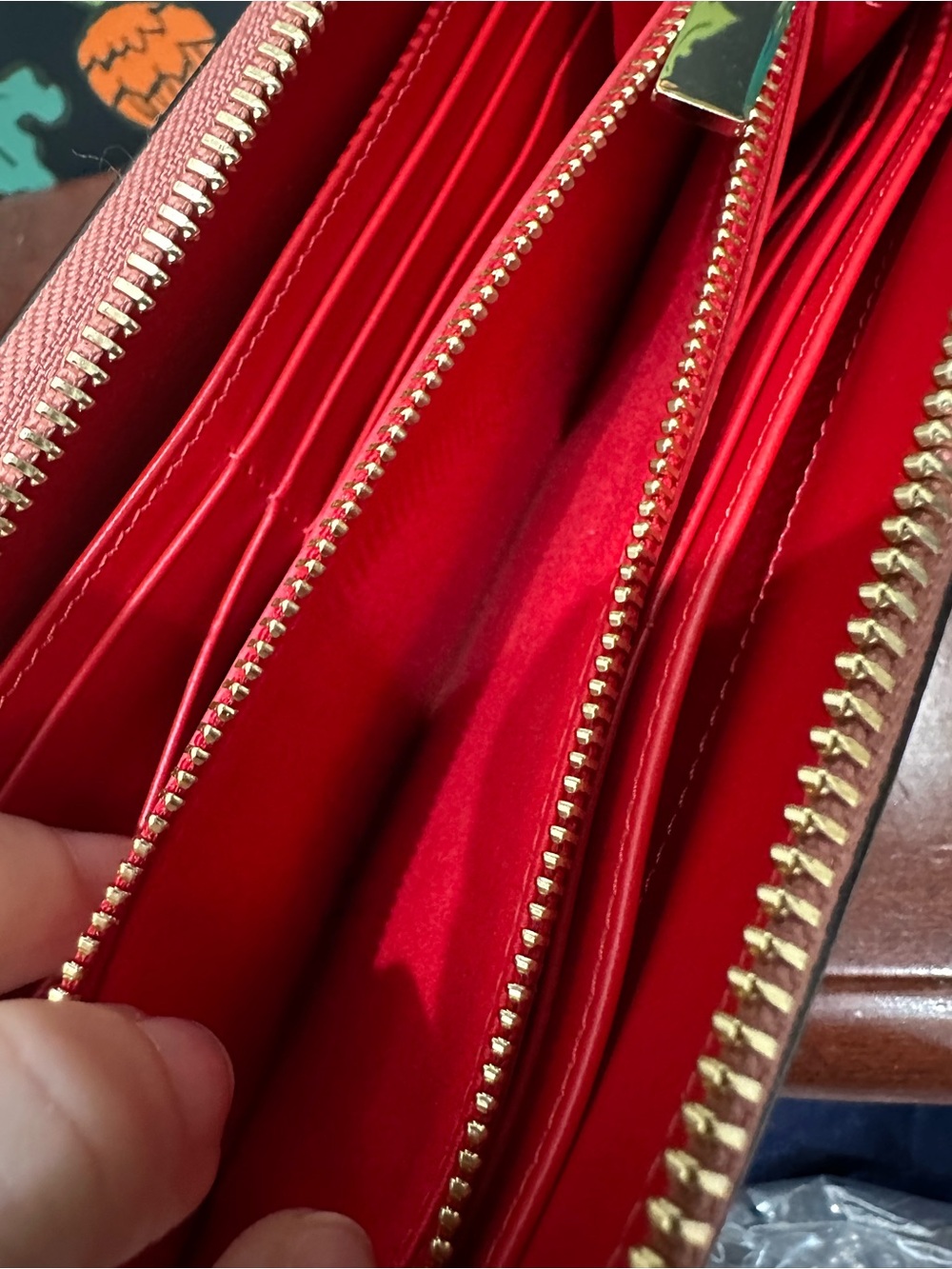 Christian Louboutin Panettone Wallet Voile Pink Ombré Multimetal Spikes like new - Picture 12 of 16